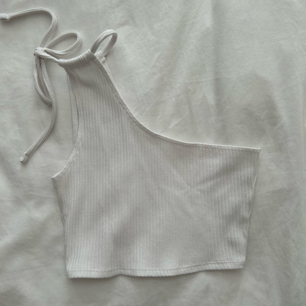 Aerie one shoulder crop top
